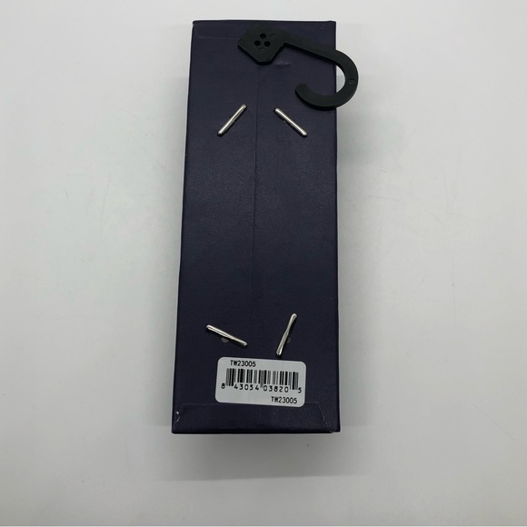 Kendall & James Stretch Band Watch unisex Cuff Band Silver Tone - Picture 7 of 13